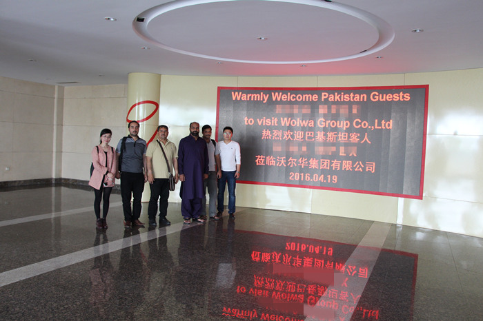 巴基斯坦大客戶訪問沃爾華集團(tuán)完成“發(fā)現(xiàn)之旅” 巴基斯坦大客戶訪問沃爾華集團(tuán)完成“發(fā)現(xiàn)之旅”