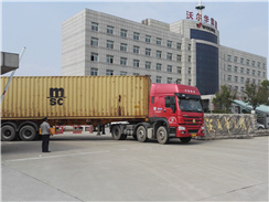 沃爾華集團一批混凝土施工設備順利出口南非