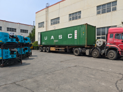 沃爾華集團一批小型挖掘機出口東盟地區(qū)