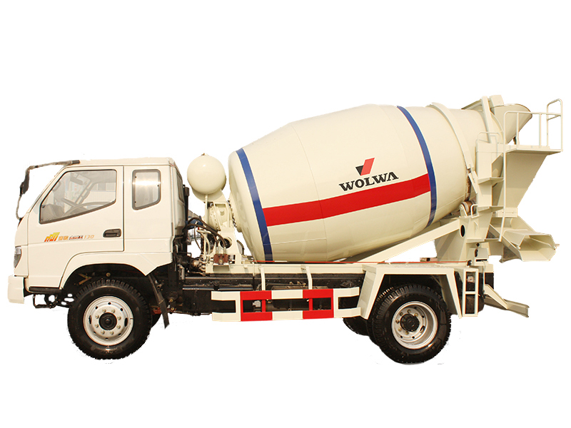 4立方混凝土攪拌運輸車實物圖1 4立方混凝土攪拌運輸車實物圖1