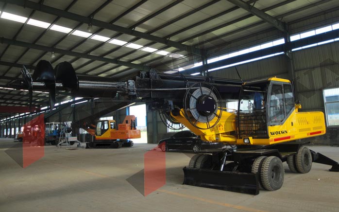 GNLW360輪式旋挖鉆機 GNLW360輪式旋挖鉆機